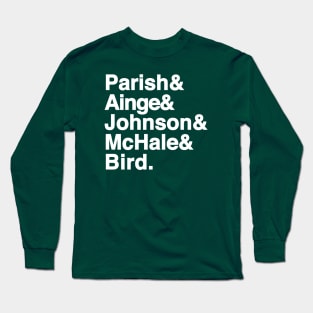 1986 Boston Basketball Long Sleeve T-Shirt